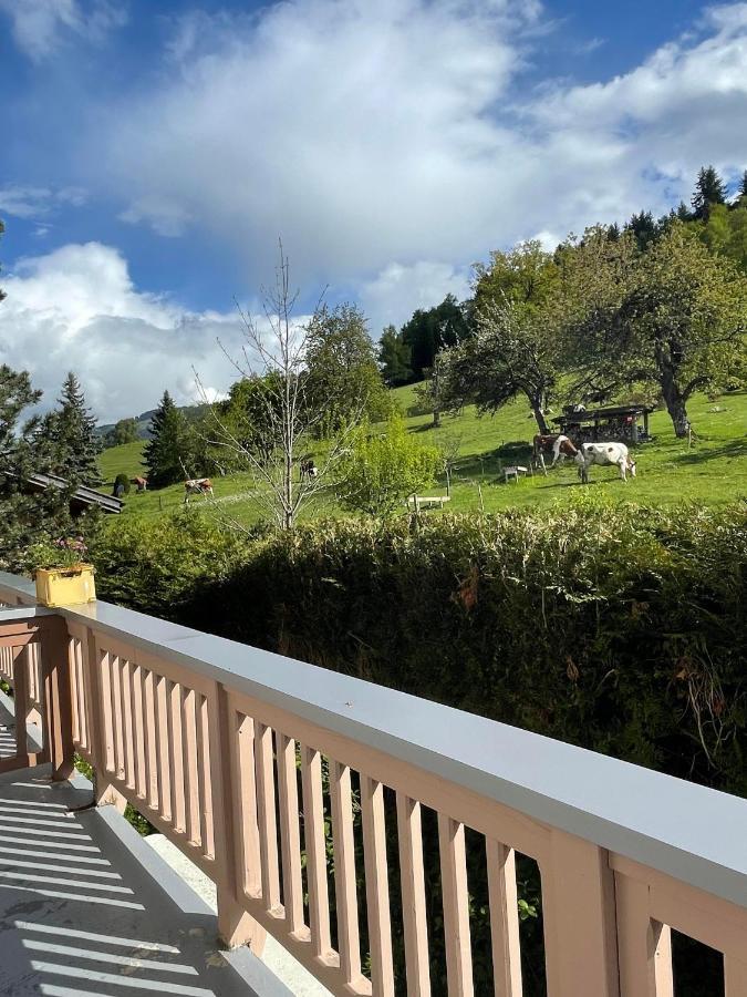 Le Floralp Lejlighedshotel Combloux Eksteriør billede