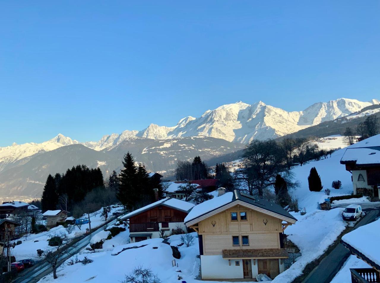 Le Floralp Lejlighedshotel Combloux Eksteriør billede
